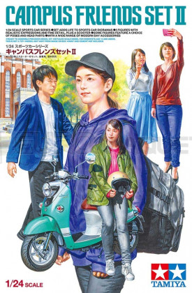 Tamiya - Campus friends (Set 2)