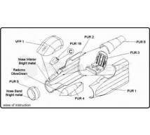 Cmk - Mosquito Mk VI interieur (tam.)