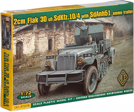 Ace - SdKfz 10/4 & Flak 30