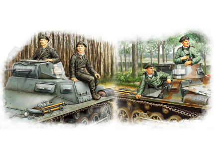Hobby boss - Panzer crew set early war