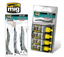 Mig products - Coffret Mig & Su grey and green (x4)