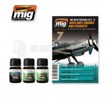 Mig products - Airplanes Weathering set engines & exhausts