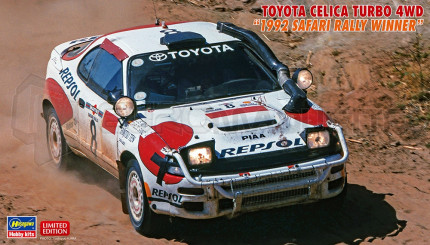 Hasegawa - Toyota Celica Turbo WRC1992 Safari
