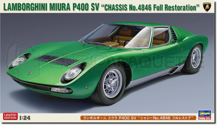 Hasegawa - Lamborghini Miura P400 SV