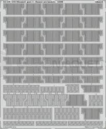 Eduard - USS Missouri Floater baskets Part 4 (Trumpeter)
