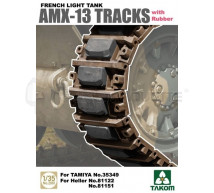 Takom - AMX-13 Tracks & rubber (Tamiya/Takom)