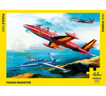 Heller - Puzzle Fouga Magister 1000 pièces