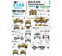 Star decals - Legion Balkan Peacekeepers