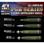 Afv club - 155mm Shell PGK series