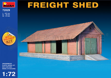 Miniart - Freight shed 1/72